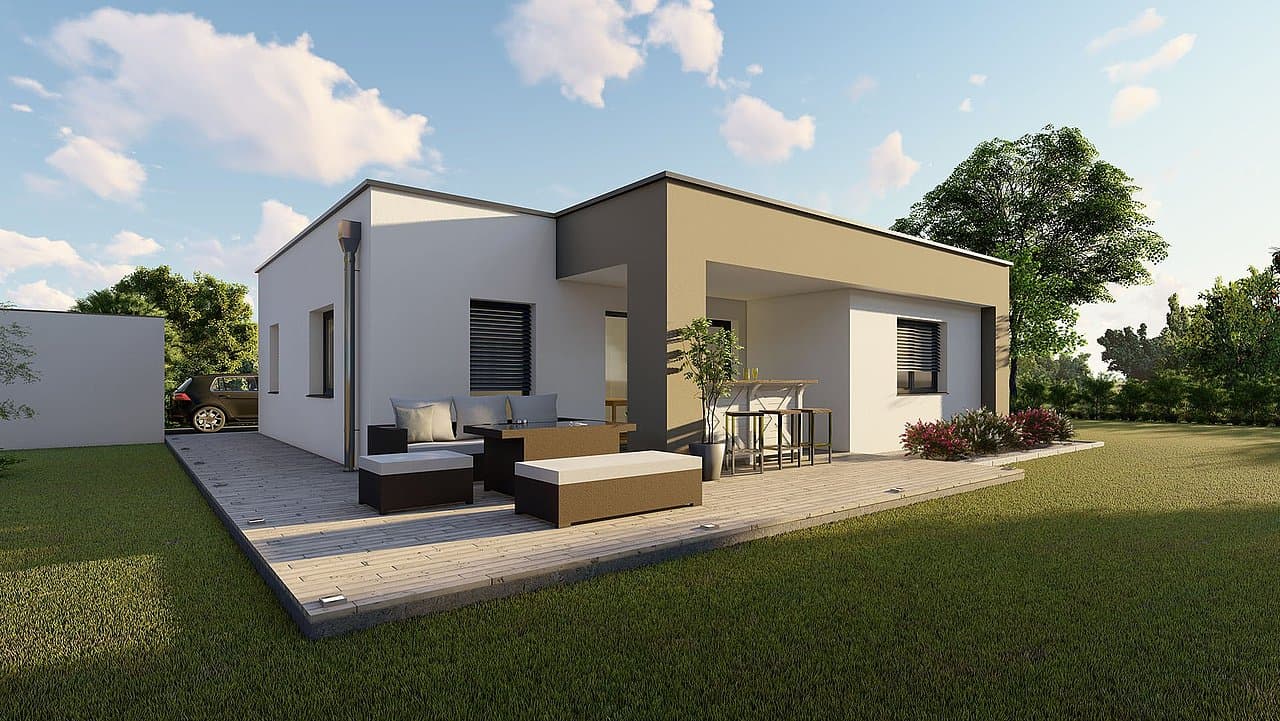 Bungalow Fertighaus Österreich - Barrierefreies Wohnen