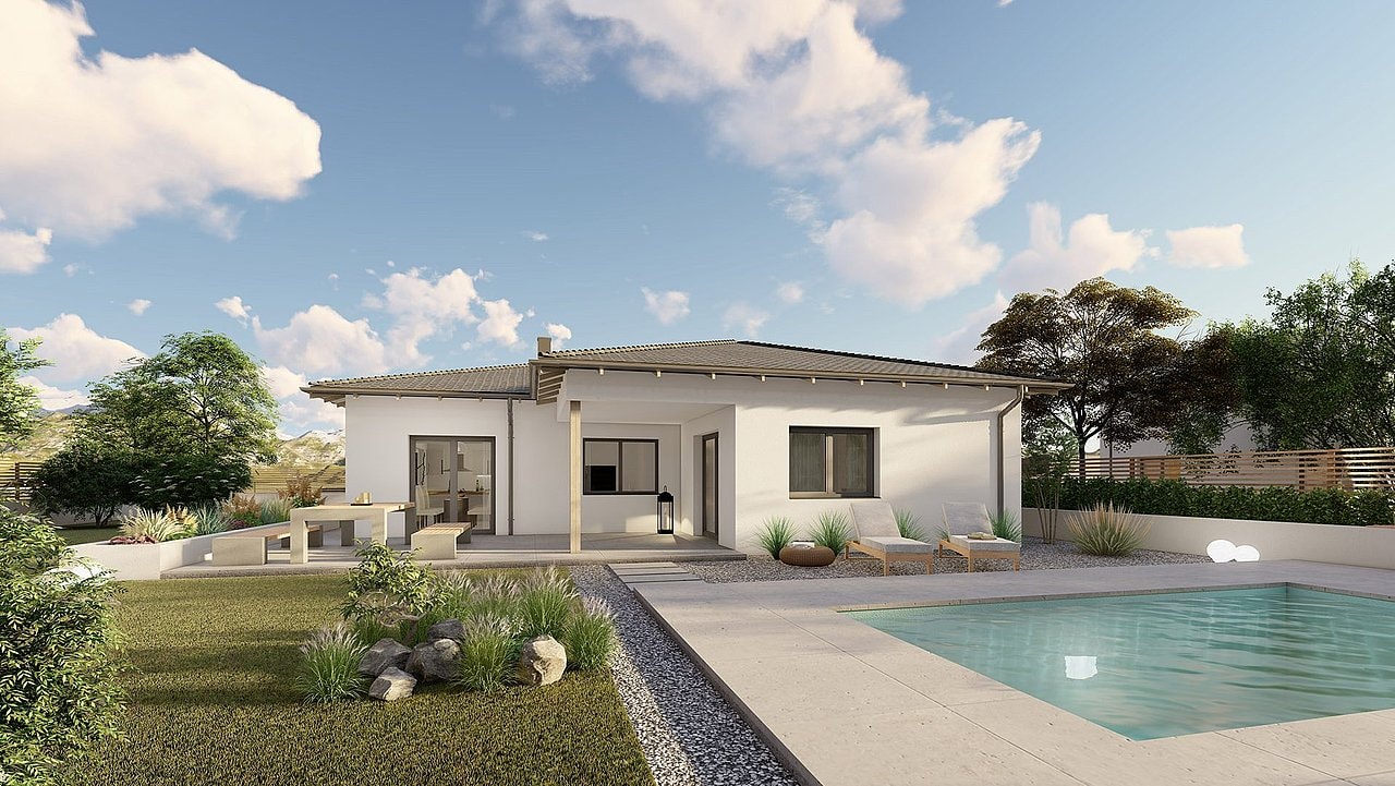 Bungalow Fertighaus Österreich - Barrierefreies Wohnen